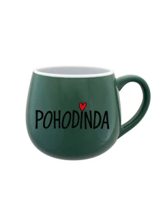 model 21998287 zelený keramický hrníček 300 ml - Giftela