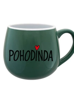 model 21998287 zelený keramický hrníček 300 ml - Giftela