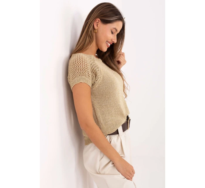 Sveter s krátkym rukávom model 215793 Taliansko Moda