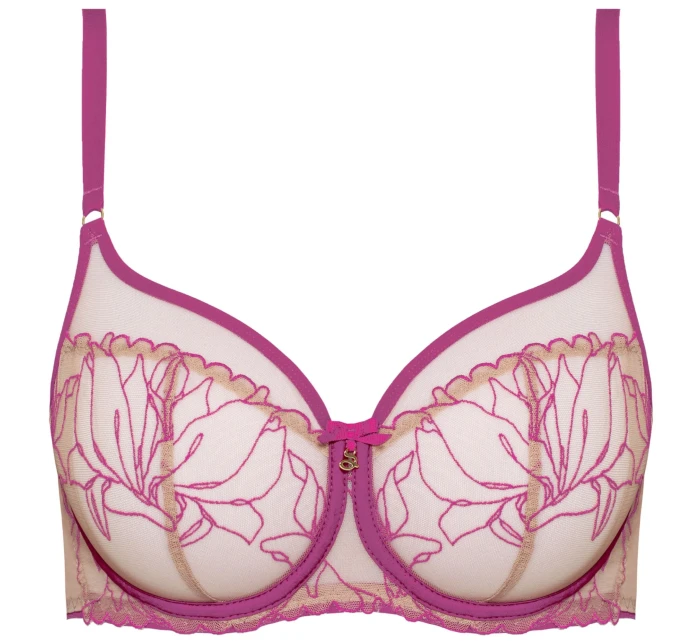 Dámská podprsenka Irina model 20993912 fuchsia - Samanta Dámská podprsenka Irina model 20993912 fuchsia - Samanta