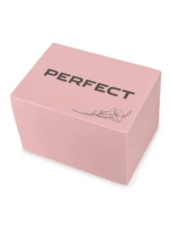 model 21804859 krabička na hodinky pudrově růžová - PERFECT