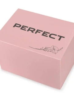 model 21804859 krabička na hodinky pudrově růžová - PERFECT