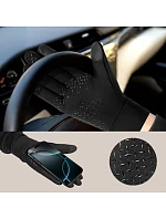 Rukavice Tech-Protect WG01 s hmatovými špičkami L čierne Rukavice Tech-Protect WG01 s hmatovými špičkami L čierne