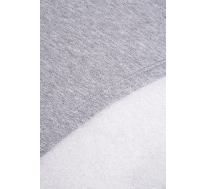 Šaty s kapucňou a bočným rázporkom šedej