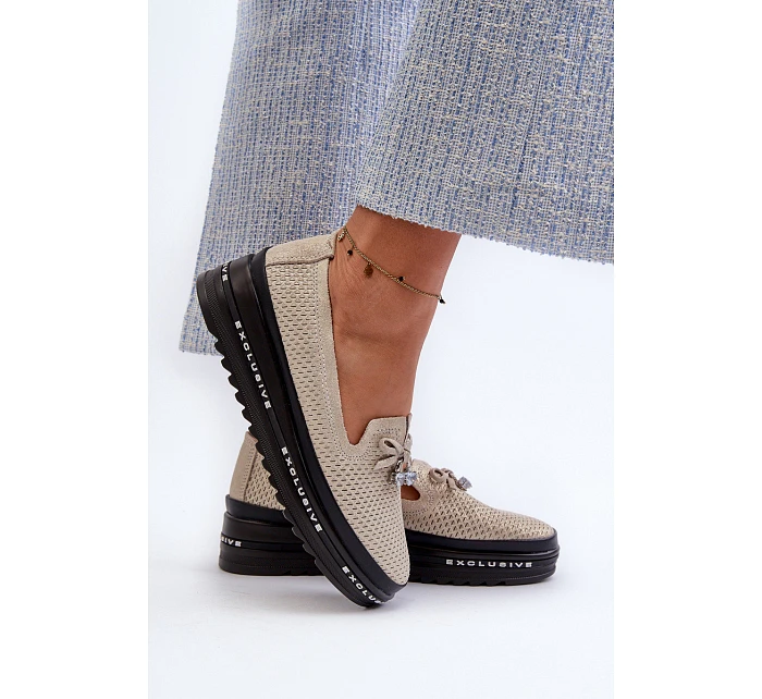 Dámské boty model 22092284 zlaté - S.Barski