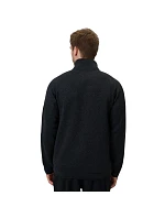 Pánsky fleece 4F M443 deep black melange 4FWSS26TFLEM443 20M