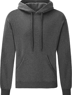 Classic Hooded Sweat Mikina s kapucí model 22533945 dark heather grey - Fruit of the Loom