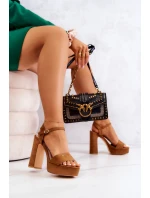 Sandály na Big Star Hnědá model 21577373 - Big Star Shoes