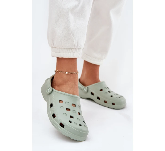 Klapki Damskie Piankowe LEMIGO 806 Miętowe Klapki Damskie Piankowe LEMIGO 806 Miętowe