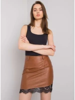 Spódnica DHJ SD model 20961760 brązowy - FPrice