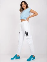 Tepláky RV DR model 17035078 bílá - FPrice Tepláky RV DR model 17035078 bílá - FPrice