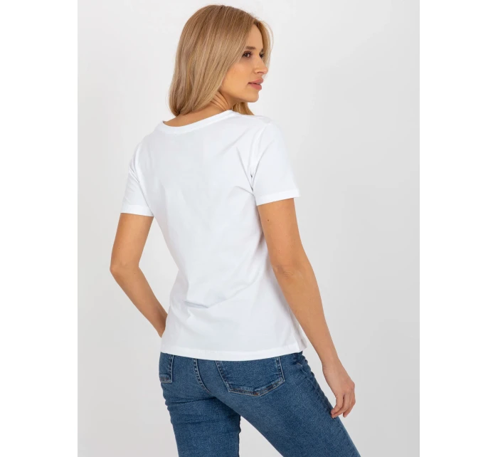 Tričko RV TS 8626.00 biela a ružová