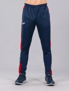 Pánske/chlapčenské tmavočervené tepláky Joma Championship IV