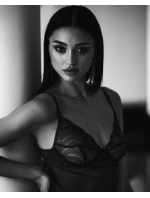 Dámská košilka Blue tm. modrá  model 22022592 - Obsessive