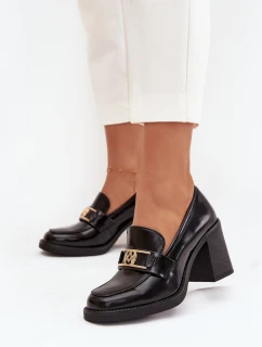 Topánky na polpäte model 217842 Step in style