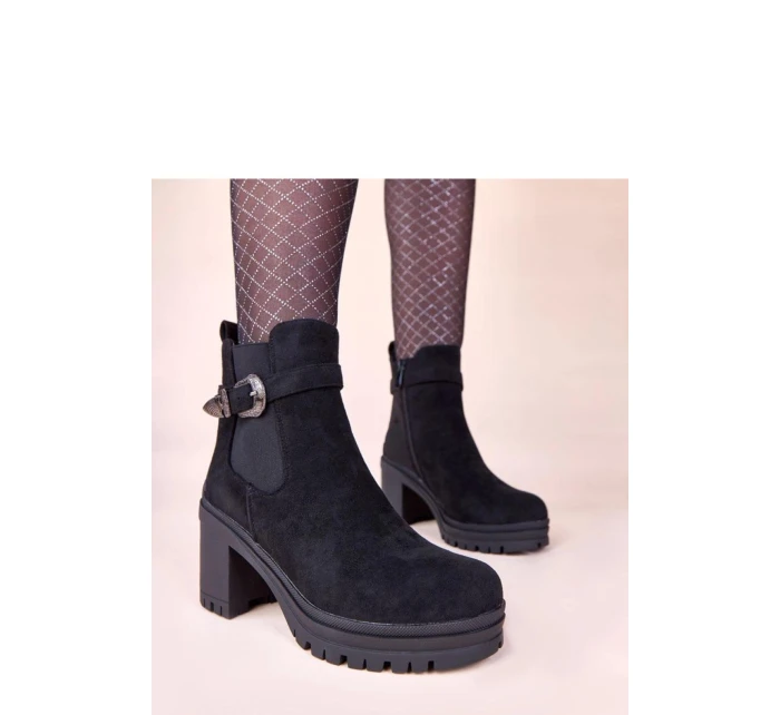 Topánky na podpätku model 221022 Solea