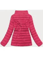 Ľahká ružová dámska prešívaná bunda (20311-266) Ľahká ružová dámska prešívaná bunda (20311-266)
