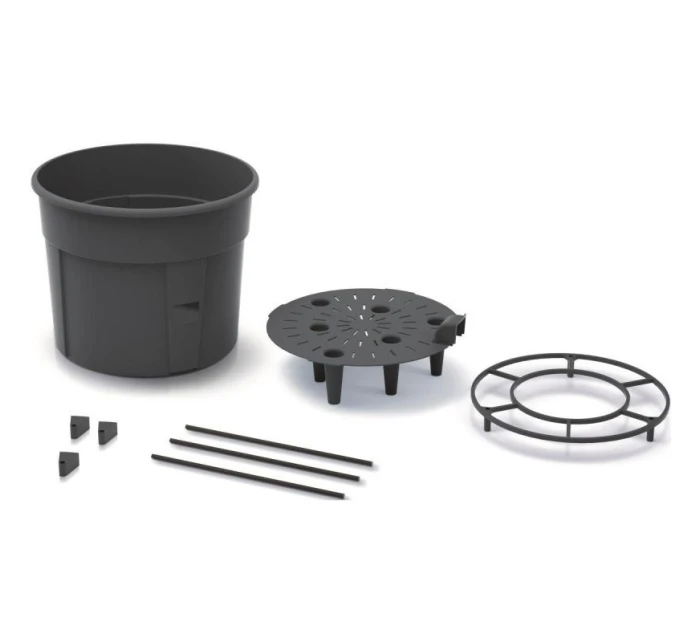 KVETINÁČ NA SADENIE PARADAJOK S REBRÍKOM S OBJEMOM 12 L