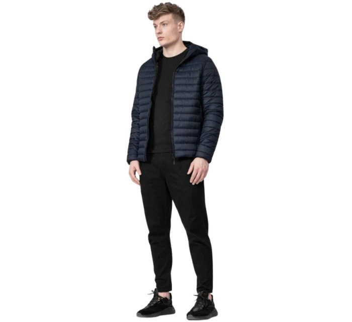 Pánska bunda H4L22-KUMP003 tmavomodrá - 4F