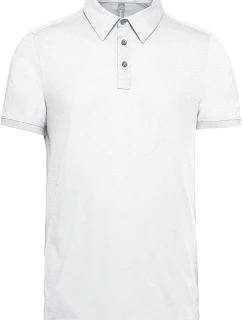Kariban K 262 Pánske džersejové polo 20.K262 biele