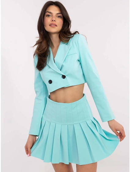 Spódnica DHJ SD model 22266556 mietowy - FPrice