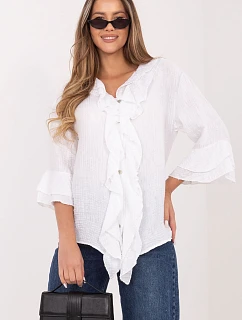 Košeľa s dlhým rukávom model 226240 Taliansko Moda