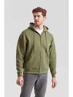 Premium Hooded Sweat Jacket Mikina s kapucí model 22454823 classic olive - Fruit of the Loom