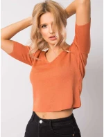 Blúzka 234 BZ BS142.11 tmavo oranžová