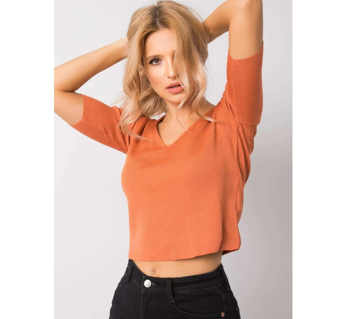 Blúzka 234 BZ BS142.11 tmavo oranžová
