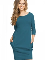 Denné šaty T181/3 petrolejová - Tessita