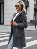 Dámsky kabát MELBY sivý FashionStreet NY0479