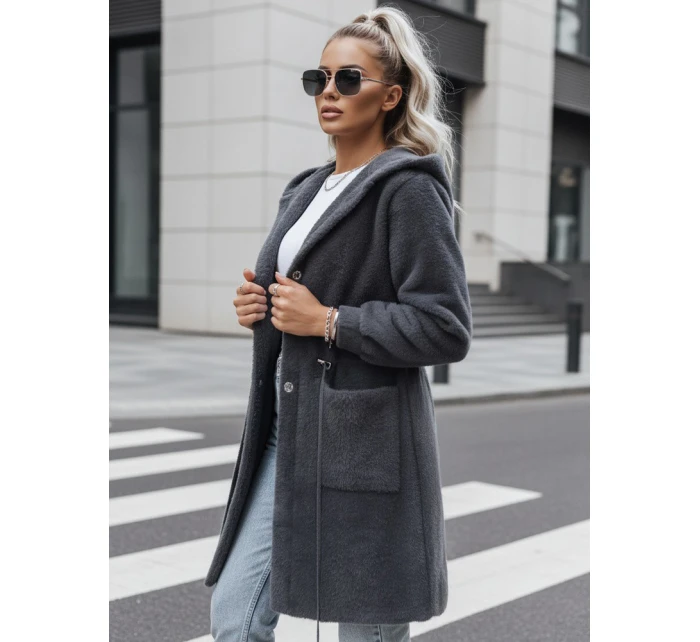 Dámsky kabát MELBY sivý FashionStreet NY0479