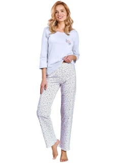 Dámske pyžamo 3240 Ariella modré - TARO