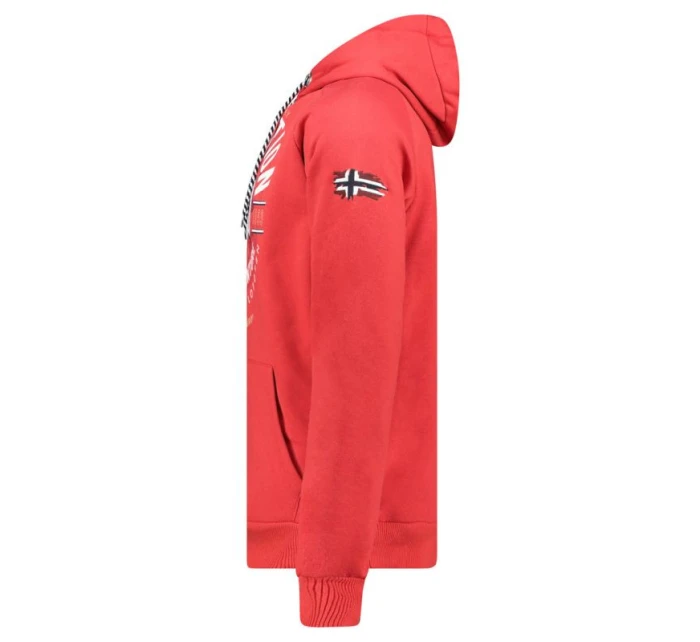 Geografické Nórsko Galdemar DB 100 M WZ3020H/GN-Red Mikina