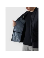 Pánska čierna bežecká vesta Primaloft eco 4F