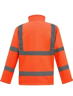 09 HiVis softshellová bunda hi vis orange model 22501955 - Yoko