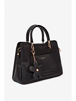 Kabelka z imitace semiše  černá model 22220981 - Flora&Co