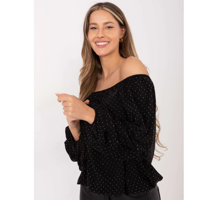 Blúzka MI BZ 61572.27P čierna Blúzka MI BZ 61572.27P čierna