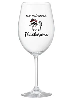 I AM MAGICONAL. MAGICOROŽEC - priehľadný pohár na víno 350 ml