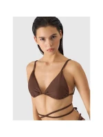 Dámský horní díl plavek model 21430948 Hnědý - 4F