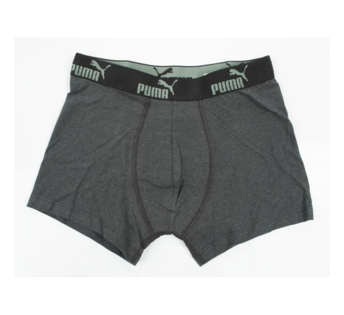 Pánské boxerky model 21816524 černá šedá khaki pohodlná bavlna - Puma Pánské boxerky model 21816524 černá šedá khaki pohodlná bavlna - Puma
