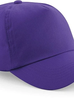 Beechfield B 10 5-panelová čiapka s kšiltom „Original“ 53.0010 fialová