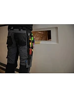 Waistpants Stretch Pánské strečové pracovní kalhoty black model 22463207 - ProJob Waistpants Stretch Pánské strečové pracovní kalhoty black model 22463207 - ProJob