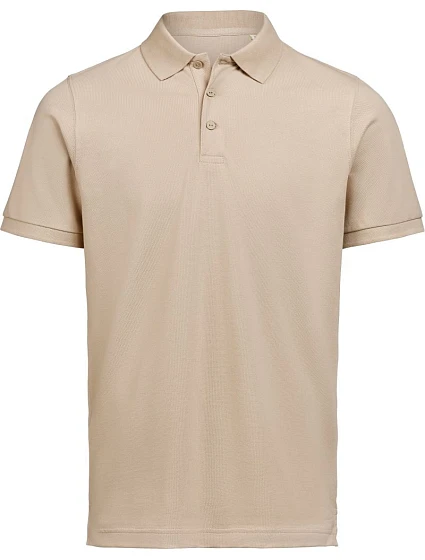 Untagged Movement OCS Polo Unisex – piké polokošeľa z hrubej bavlny 66.2010 latte