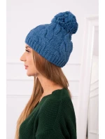 Fleecová čiapka Stefania K278 denim Fleecová čiapka Stefania K278 denim