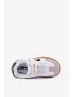 Dětské tenisky na suchý zip LOTTO MAKERA 2601250K Bílé