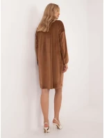 Šaty DHJ SK model 20546647 světle hnědé - FPrice