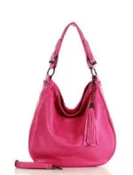 Dámska prírodné kožená taška model 146597 - Mazzini