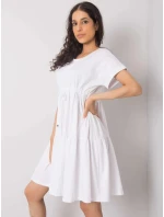 Dámske šaty RV SK 6761.68 white - FPrice Dámske šaty RV SK 6761.68 white - FPrice