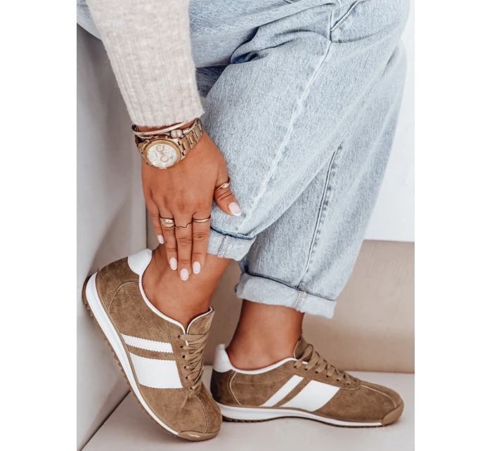 Dámské béžové tenisky Dstreet model 21992069 - FashionStreet